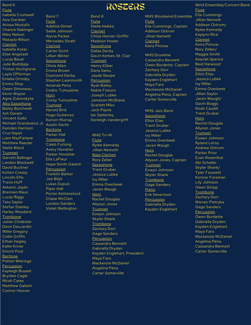 Roster