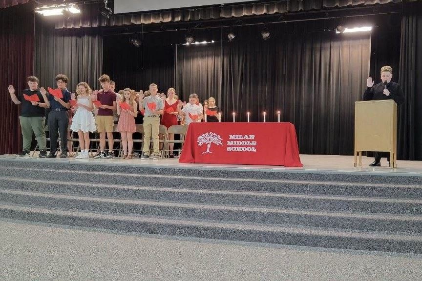 Members of MMS NJHS 2024-25