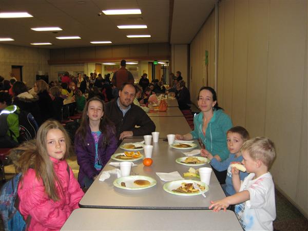 Family pic at School Event
